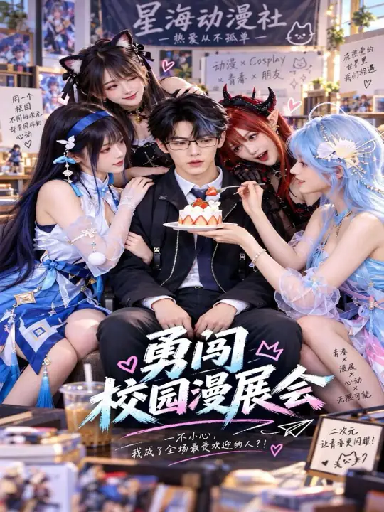 《勇闯校园漫展会》漫剧作品